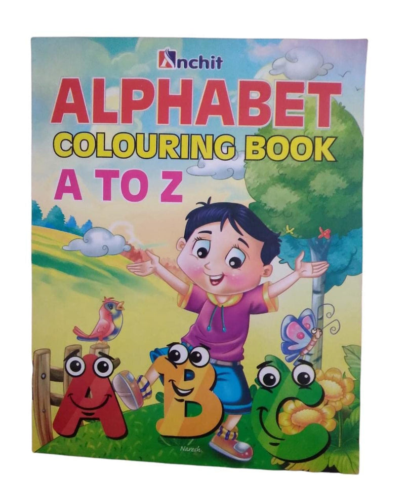 Colouring Book Alphabet – First Colouring Book