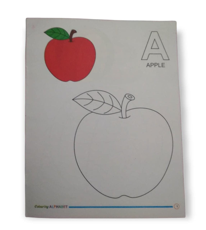 Colouring Book Alphabet – First Colouring Book