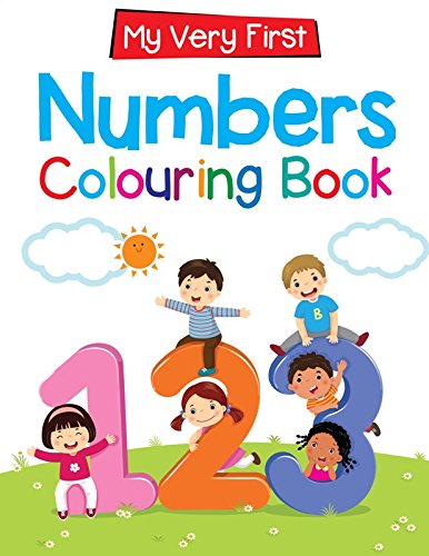 Colouring Book Numbers – My Very First