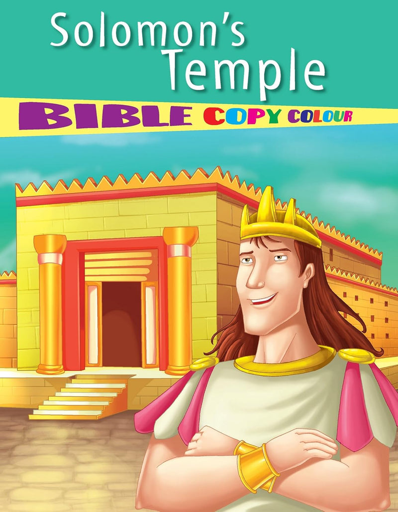 Bible Copy Colour Book – Solomon’s Temple