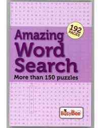 Amazing Word Search – 1 | 192-Page Puzzle Book