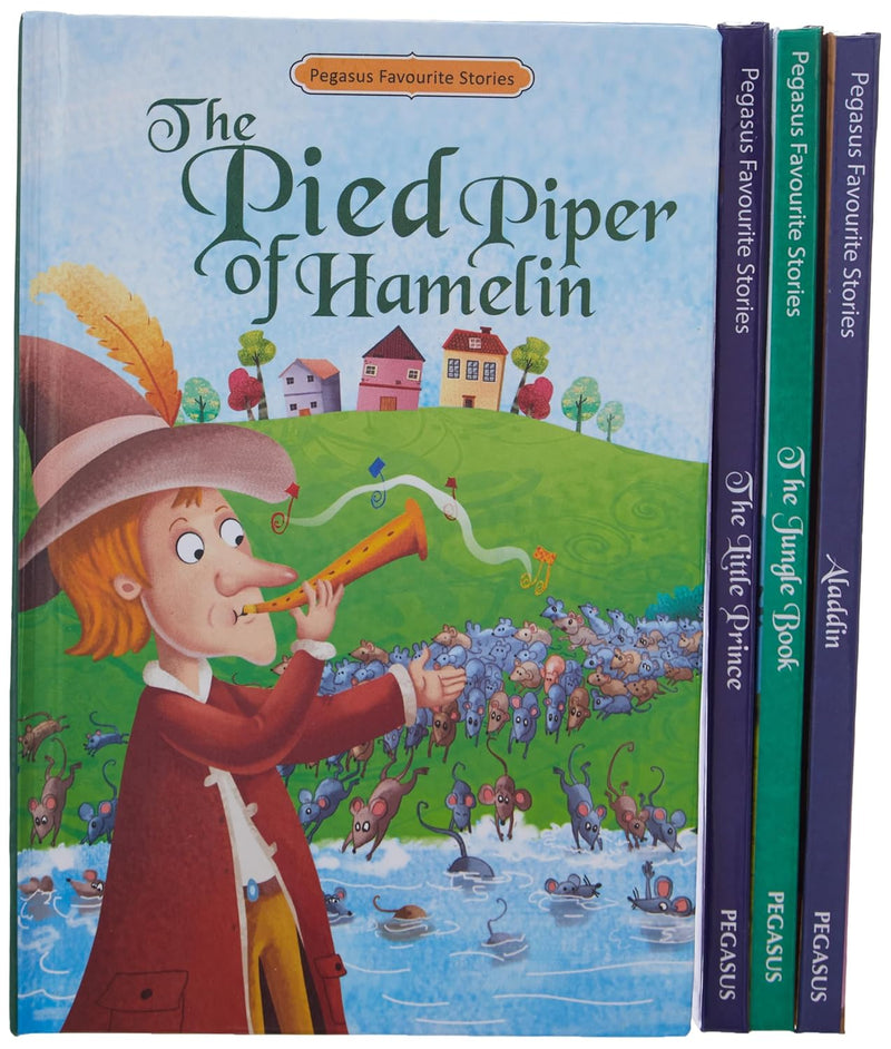 Pegasus Favourite Stories for Boys – Set of 4 Classic Tales