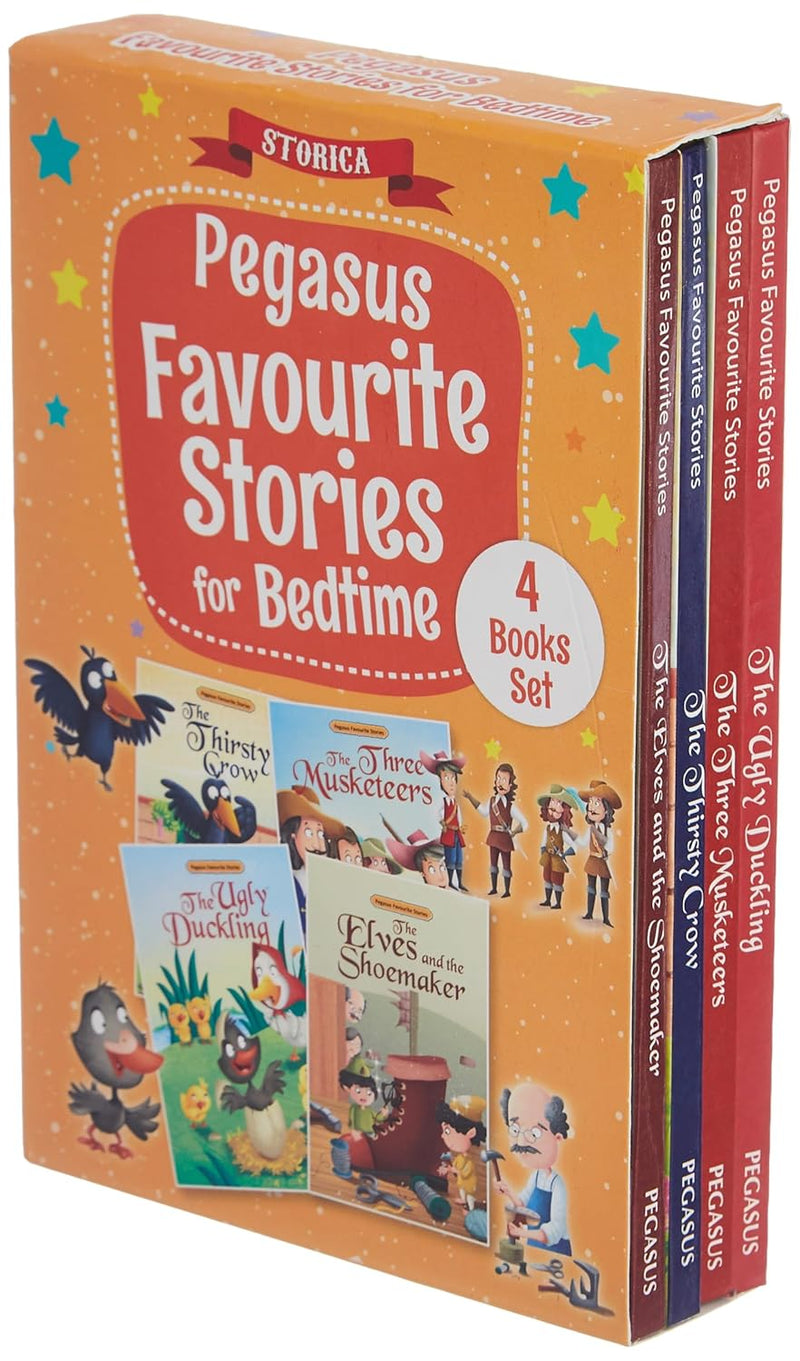 Pegasus Favourite Stories for Bedtime – Set of 4 Classic Tales