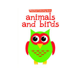 Animals & Birds - Preschool Colouring Book