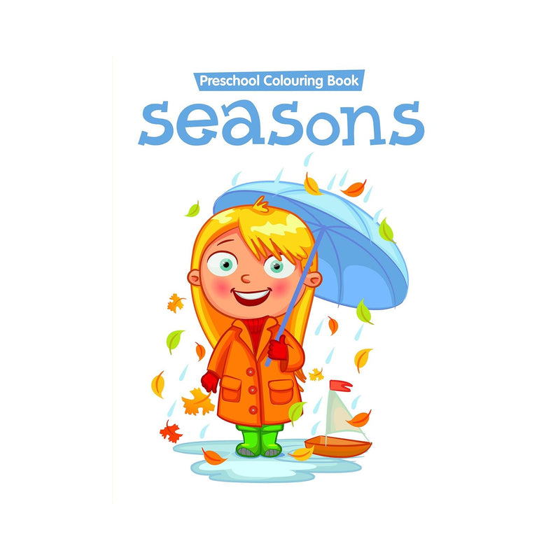Seasons - Preschool Colouring Book
