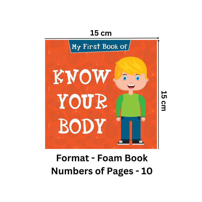 My First Book of Know Your Body - EVA Foam Book