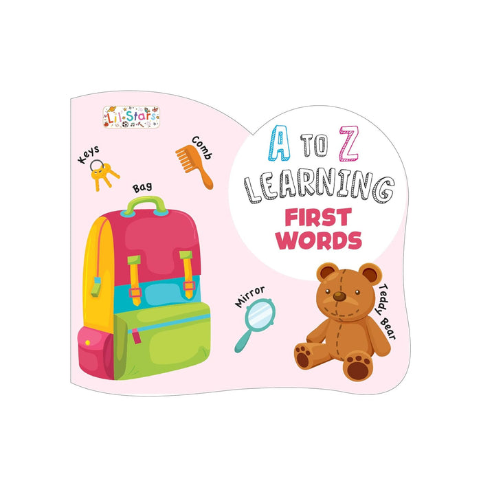 A To Z Learning -First Word Board Book for Kids