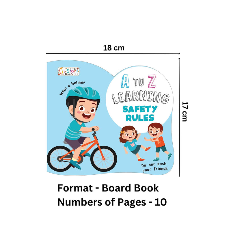 A to Z learning books for toddlers, Die-cut board books for kids