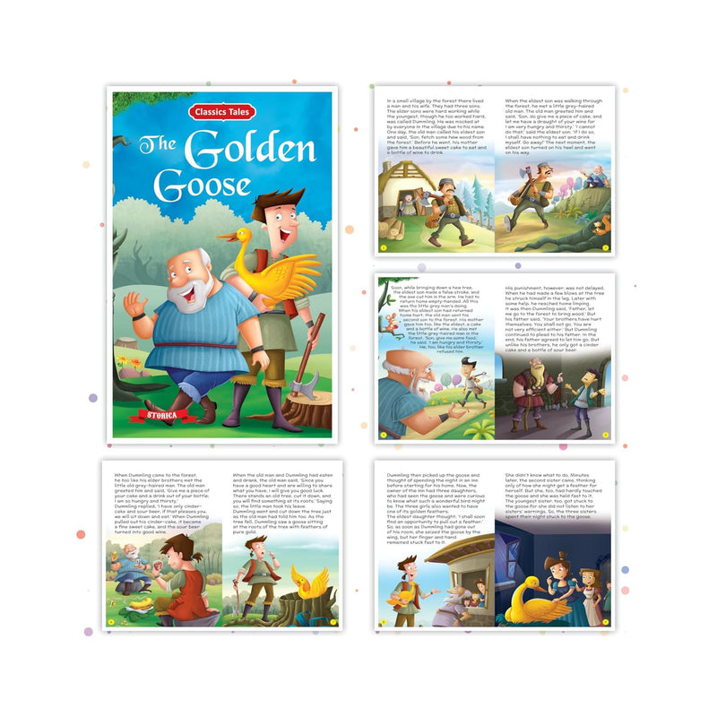 Pack of 10 - Classics Tales Story Books for Kids