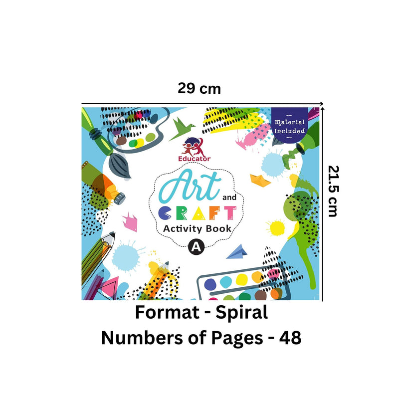 Art and Craft Activity Book - A