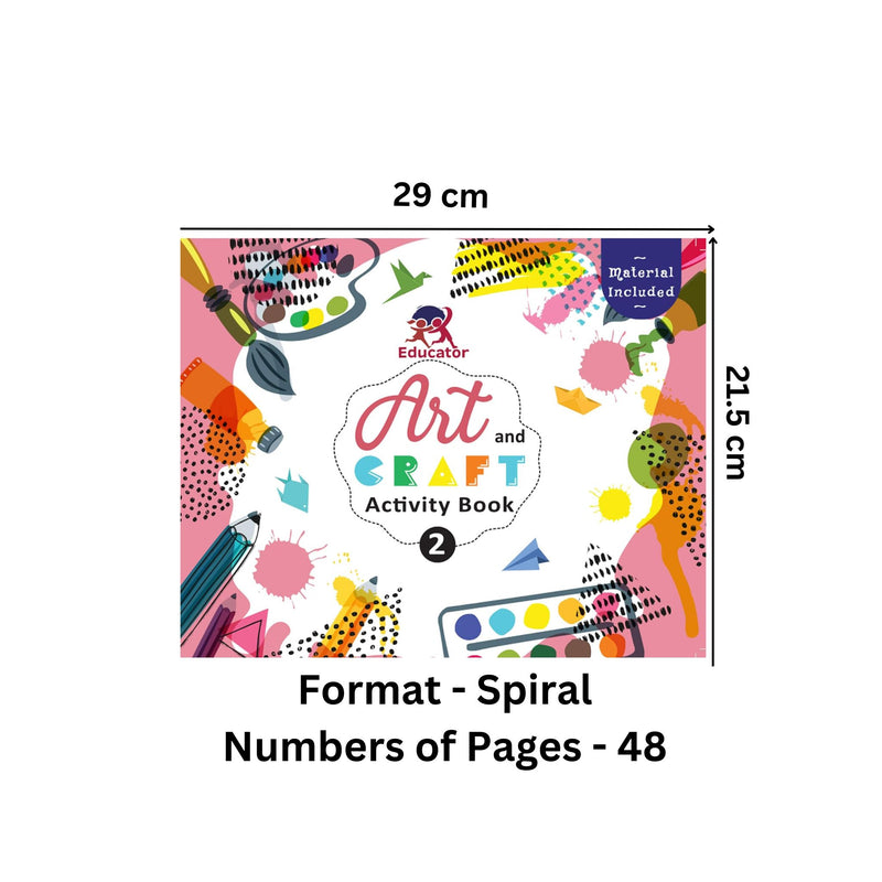 Art and Craft Activity Book - 2