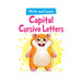  Write and Learn Capital Cursive Workbook, Young children's Capital Cursive Workbook 