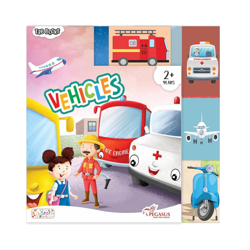 Tab Board Book - Vehicles