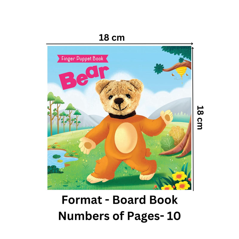 Finger Puppet Board Book - The Honey Lo-Bear