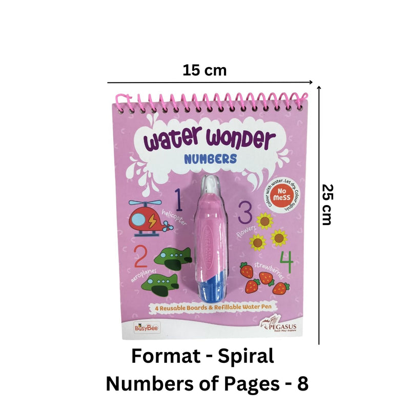 Water Wonder - Number Magical Colouring Book