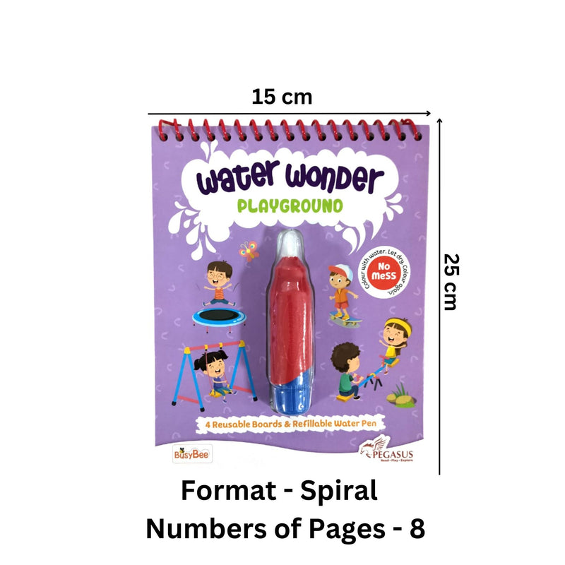 Water Wonder - Playground Magical Colouring Book