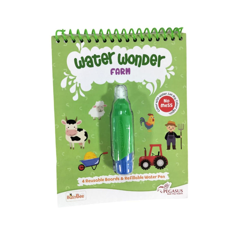 Water Wonder - Farm Theme Magical Water Colouring Book