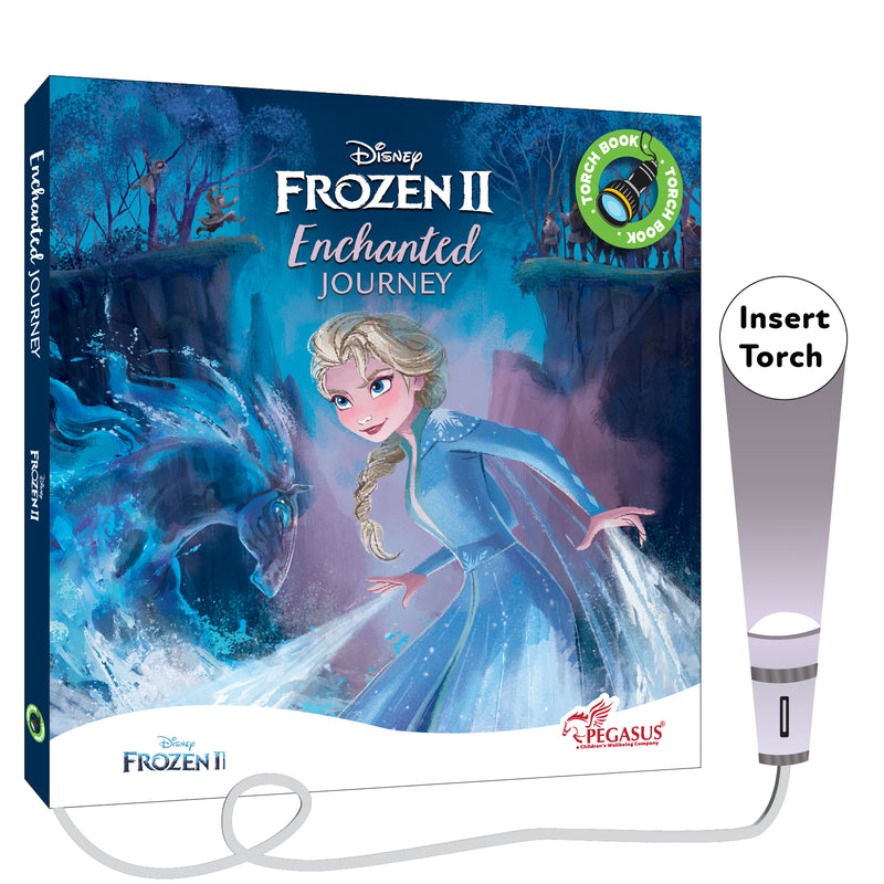 Disney Frozen II Enchanted Journey – Torch Light Activity Book for Kids | Reveal Hidden Pictures (Age 3+ Years)