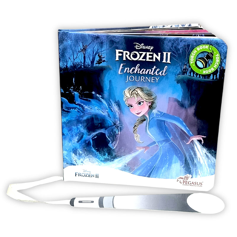 Disney Frozen II Enchanted Journey – Torch Light Activity Book for Kids | Reveal Hidden Pictures (Age 3+ Years)