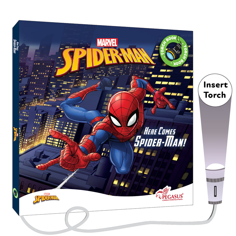 Marvel Spider-Man Water Wonder – Reusable Water Colouring Book | Magic Reveal Pages & Refillable Water (Age 3+ Years)