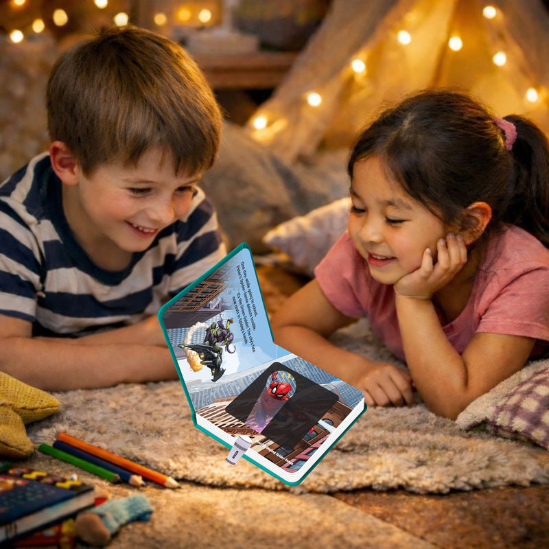 Marvel Spider-Man Torch Light Activity Book for Kids | Hidden Picture Reveal (Age 3+ Years)
