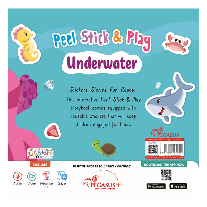 Peel, Stick & Play - Underwater
