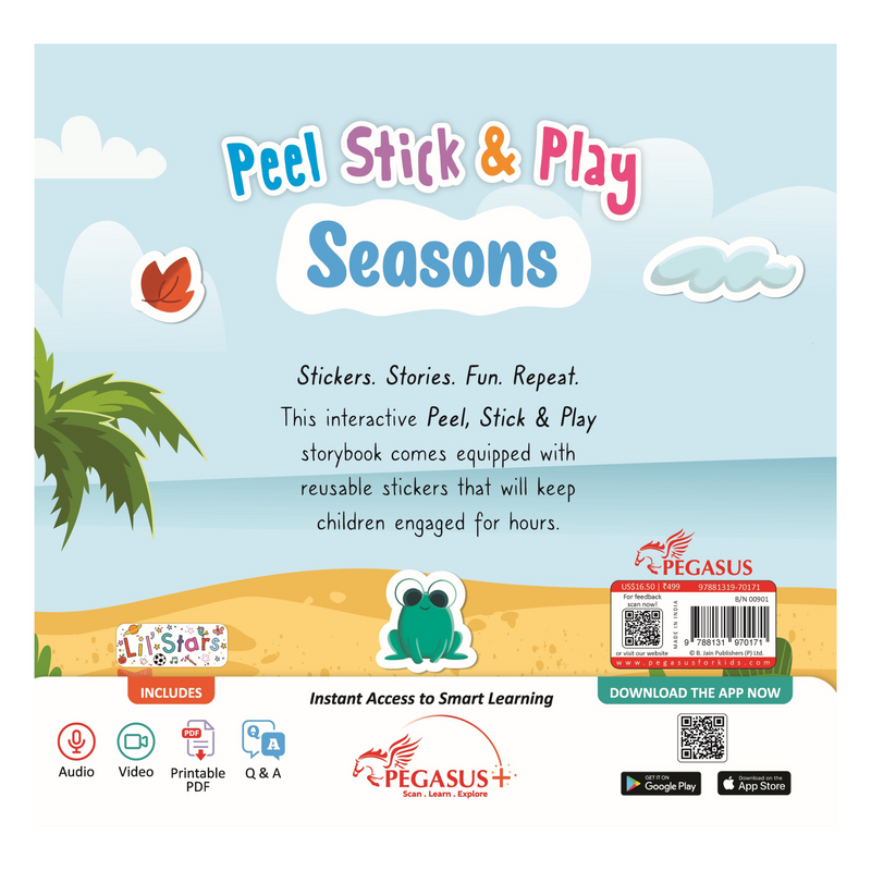 Peel, Stick & Play - Seasons