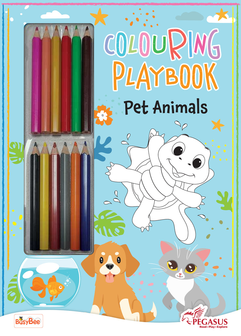 Coloring Playbook:  Pet Animals