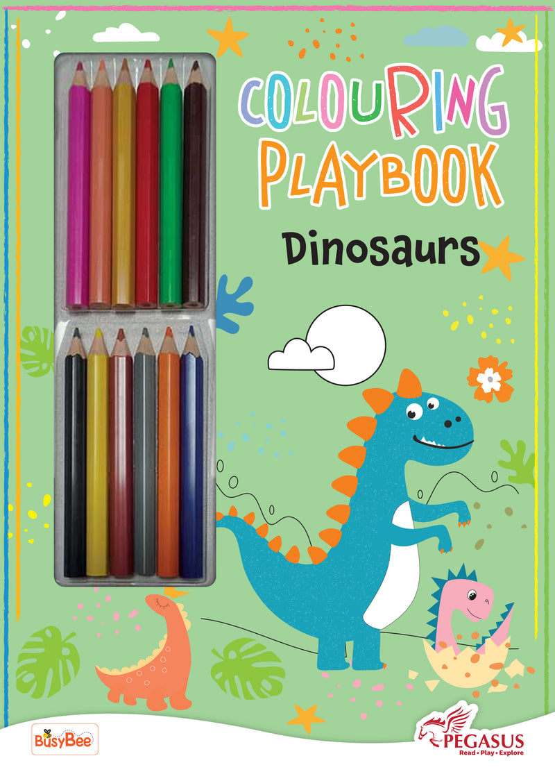 Colouring Playbook: Dinosaurs