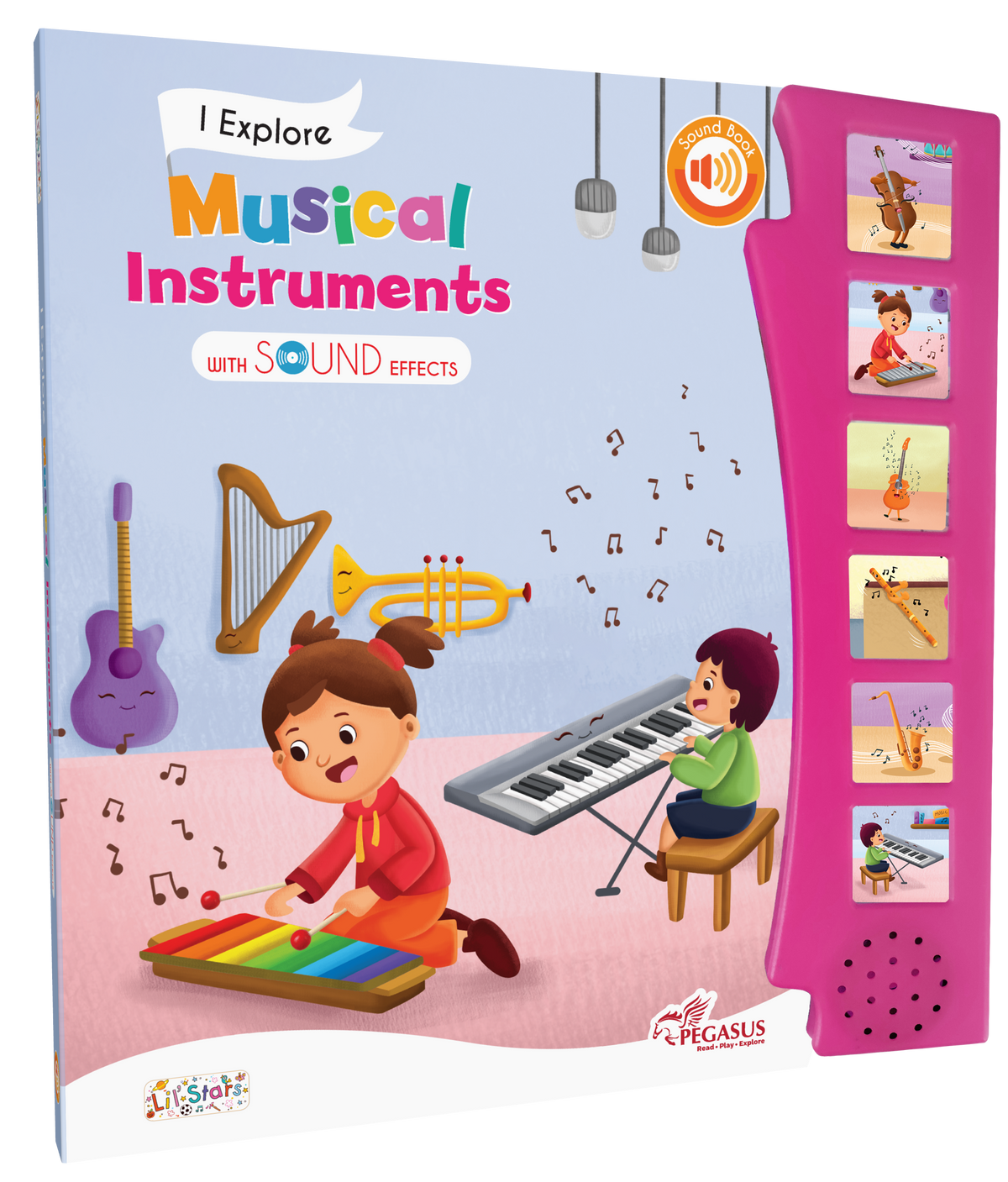 Sound Read Instrument Musical Instruments – Early Learning Sound Book — pegasusforkids