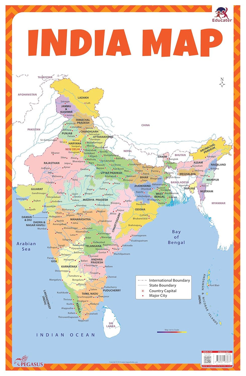 Geography Charts – Early Learning Wall Charts (Thick Lamination)