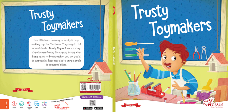 Toy Maker – Superhero Square Books Board Picture Book | Age 2+ Years