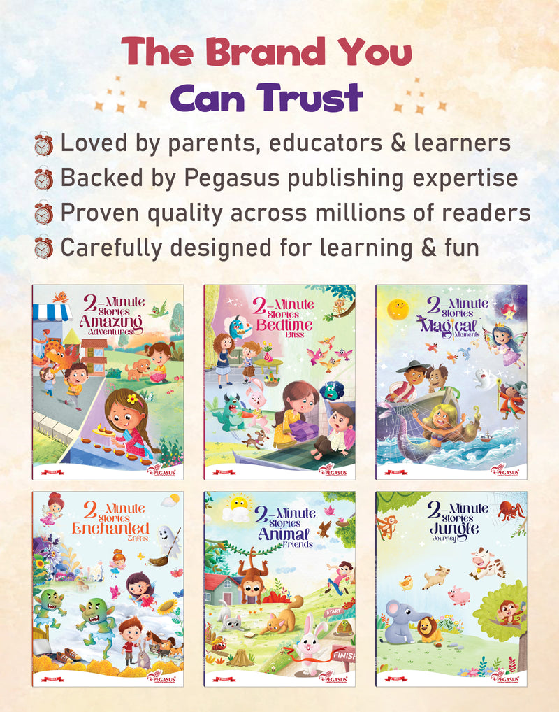 Magical Moments – 2-Minute Magical Stories Book for Kids Aged 3–6