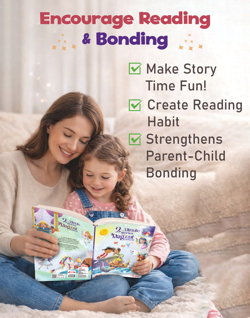 Magical Moments – 2-Minute Magical Stories Book for Kids Aged 3–6