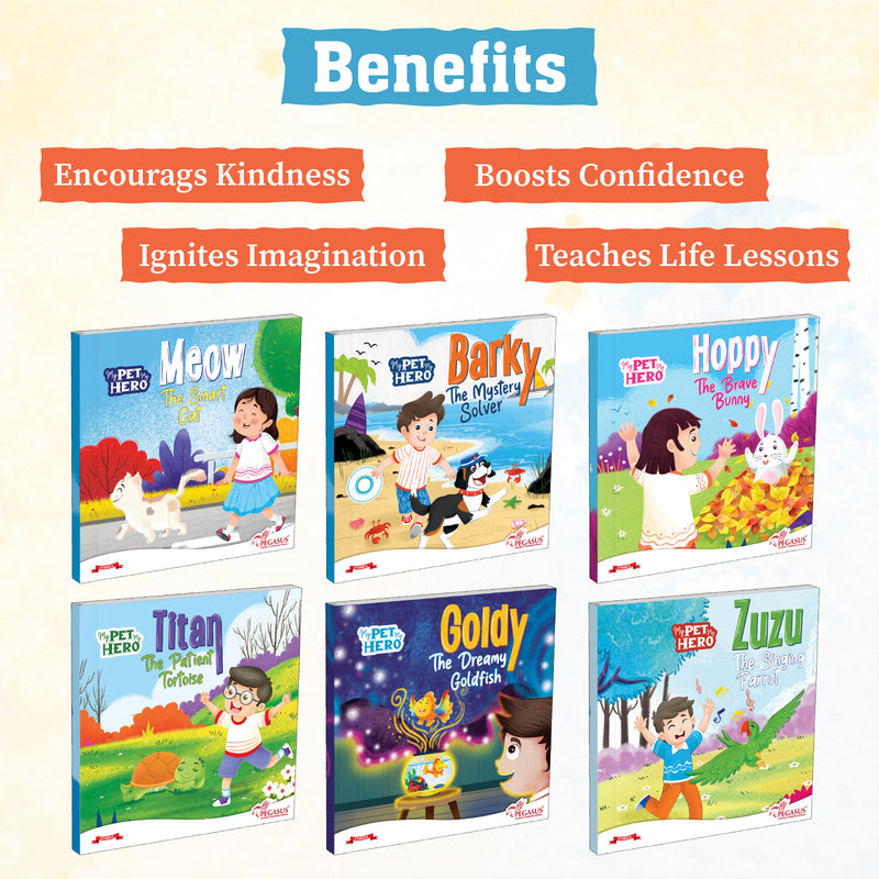 Hoppy – The Brave Bunny | My Pet My Hero Story Book for Kids (Courage & Friendship Adventure, Age 8+ Years)