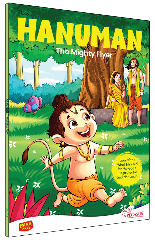 Hanuman – The Mighty Flyer | Bal Hanuman Comic Book for Kids (Indian Mythology, Age 8+ Years)