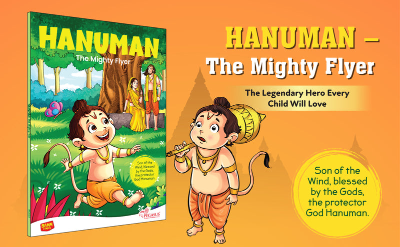 Hanuman – The Mighty Flyer | Bal Hanuman Comic Book for Kids (Indian Mythology, Age 8+ Years)
