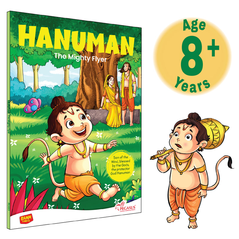 Hanuman – The Mighty Flyer | Bal Hanuman Comic Book for Kids (Indian Mythology, Age 8+ Years)