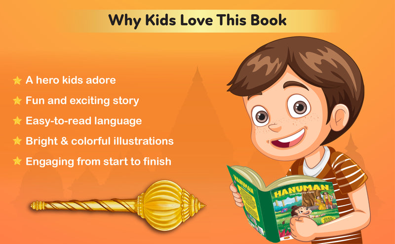 Hanuman – The Mighty Flyer | Bal Hanuman Comic Book for Kids (Indian Mythology, Age 8+ Years)