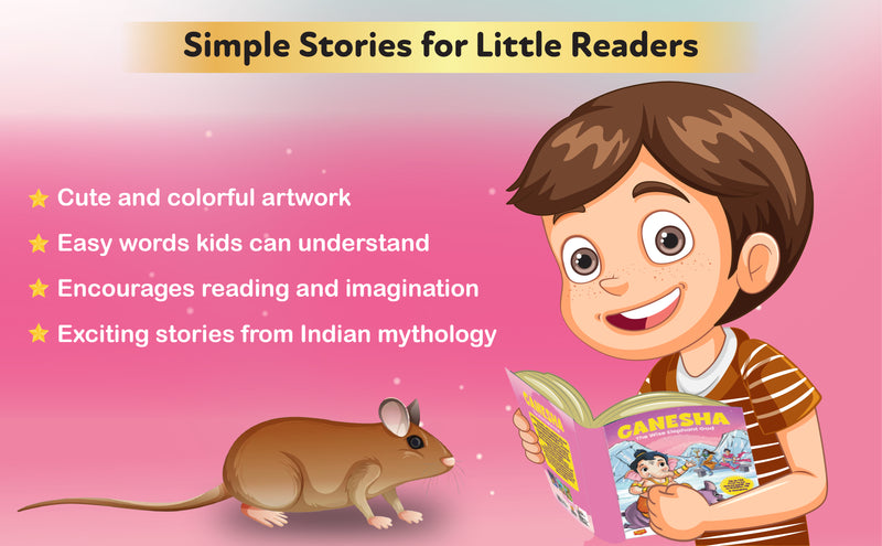 Ganesha – The Wise Elephant God | Lord Ganesha Comic Book for Kids (Indian Mythology, Age 8+ Years)