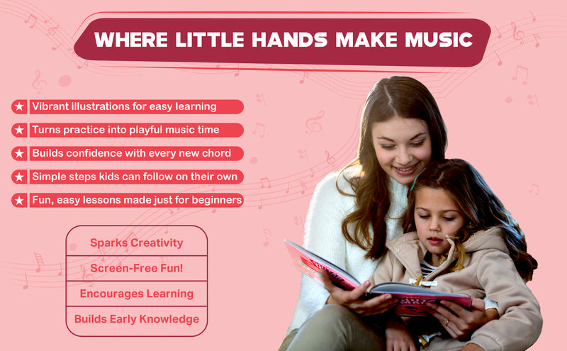 My Very First Guide to Guitar Magic – Beginner Guitar Book for Kids | Learn Chords, Strumming & Music Basics (Age 8+ Years)