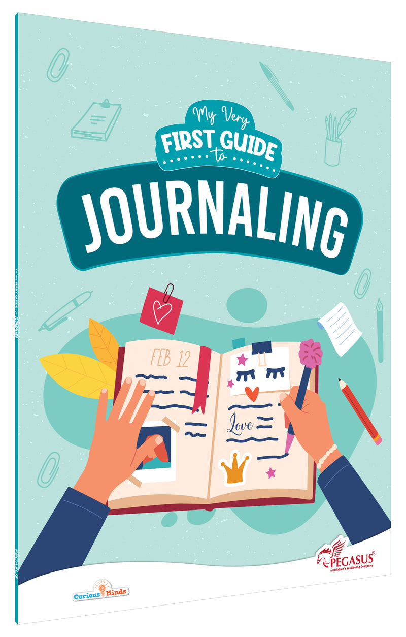 My Very First Guide to Journaling – Creative Writing Book for Kids | Daily Prompts, Gratitude Pages & Self-Expression (Age 8+ Years)