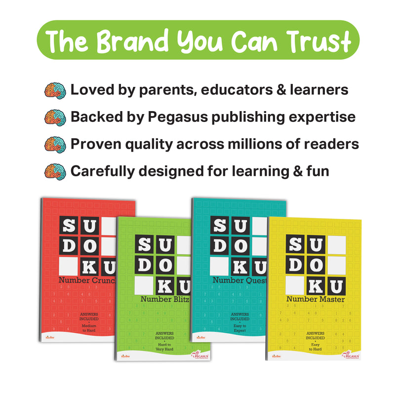 Sudoku Number Blitz – Hard to Very Hard Puzzle Activity Book (Age 12+ Years)