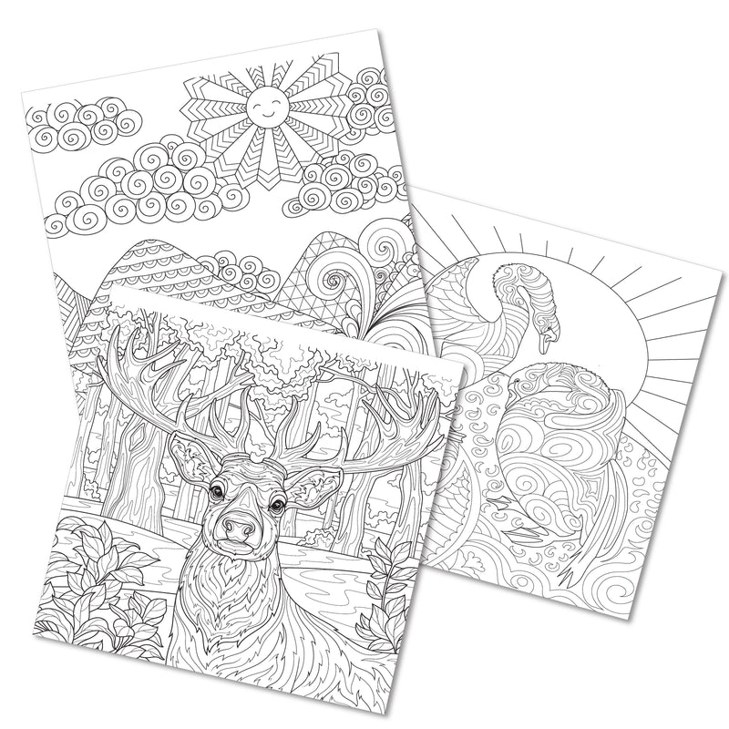 Mandala Coloring Book – Doodle Art Colouring Book for Adults (Age 9+ Years) | 24 Detailed Doodle Designs for Mindful & Stress-Relief Coloring
