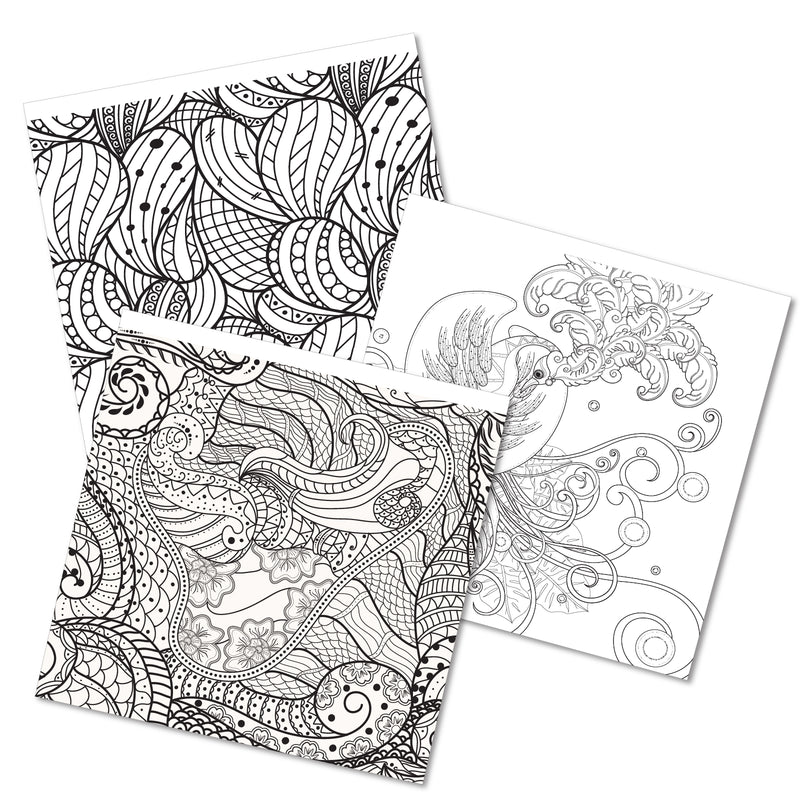 Mandala Coloring Book – Abstract Colouring Book for Adults (Age 9+ Years) | 24 Detailed Abstract Mandala Designs