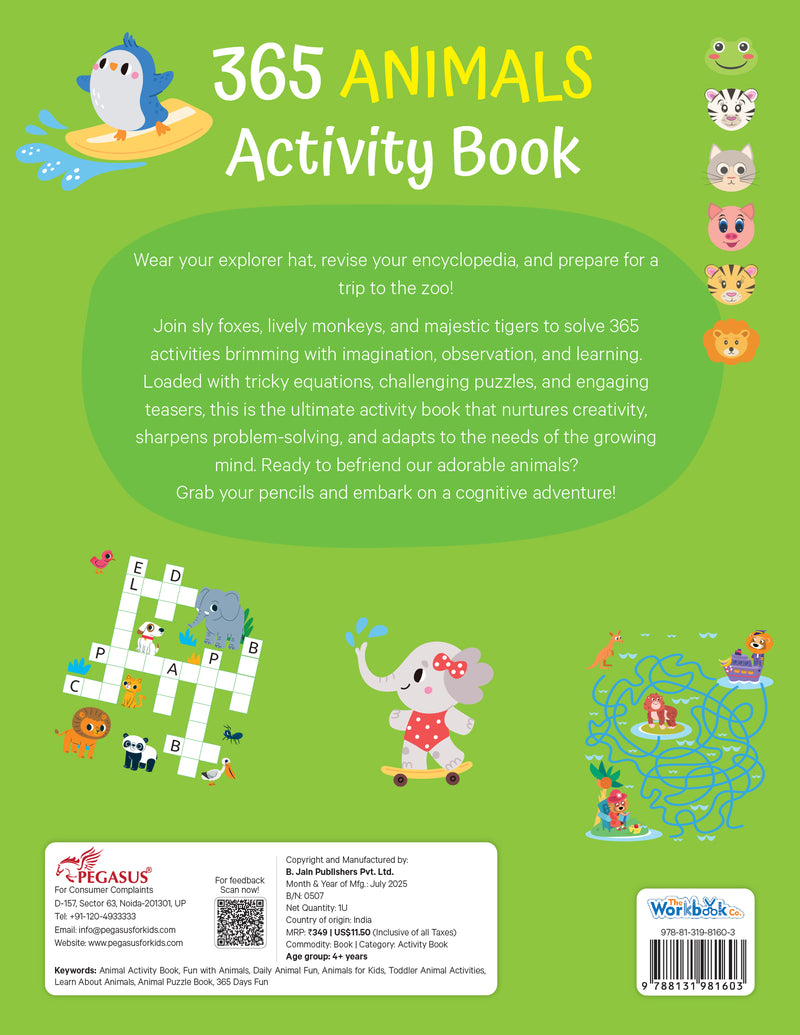 365 Animals Activity Book