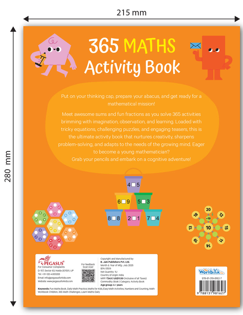 365 Maths Activity Book