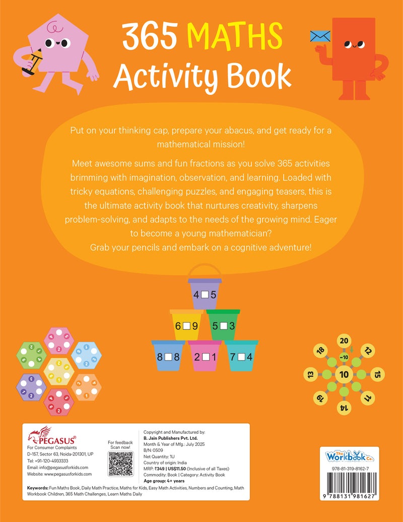 365 Maths Activity Book