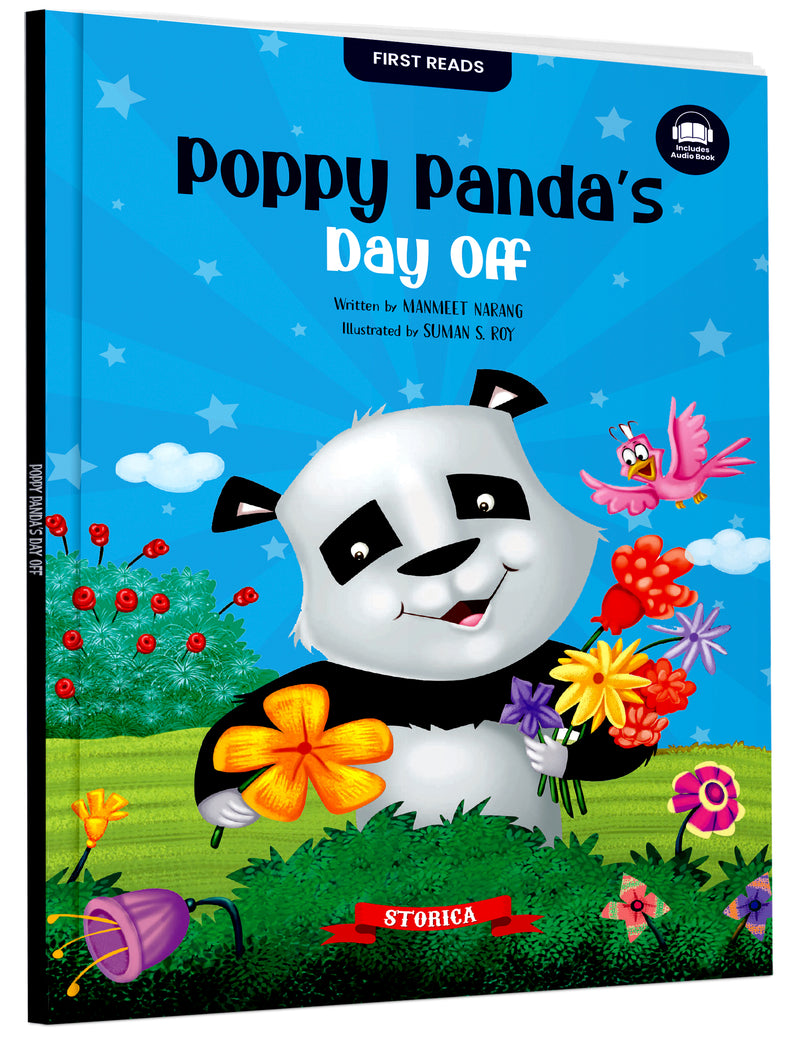 Poppy Panda's Day Off Picture Book for Kids - Moral and Adventure Stories, Friendship, Kindness and Imagination (Age 4+ Years)