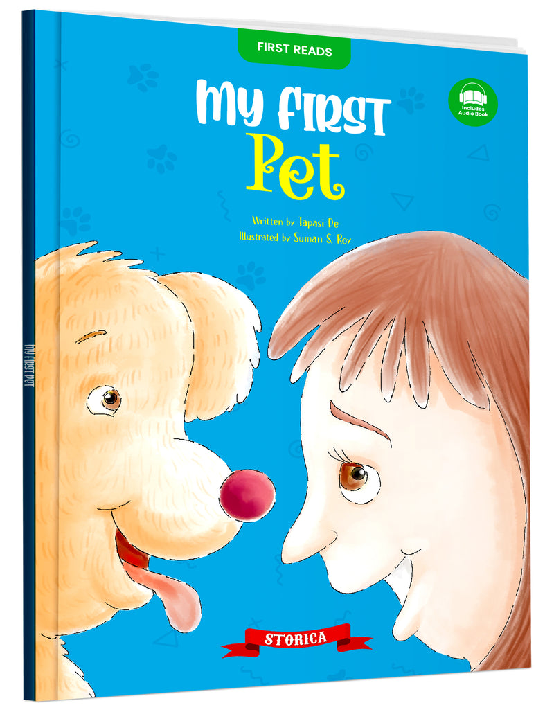 My First Pet Picture Book For Kids Moral Bedtime Stories Pet Care, Kindness and Responsibility Story Book (Age 4+ Years)